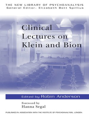cover image of Clinical Lectures on Klein and Bion